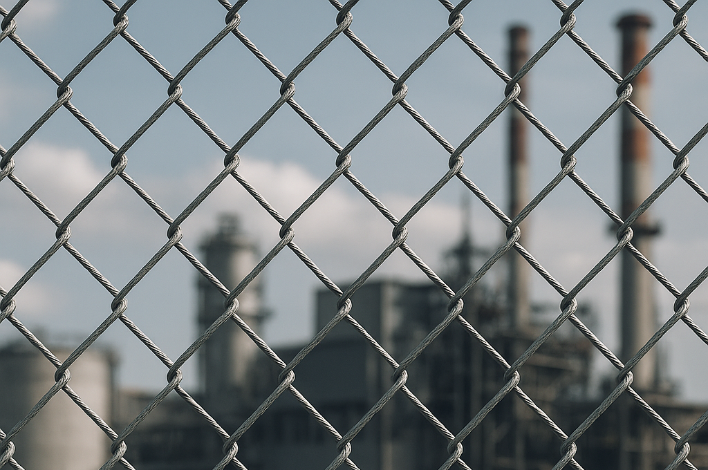 Канатно-сетчатая система