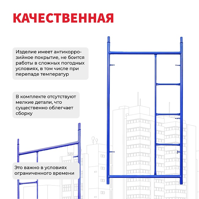 Рама с лестницей ЛРСП 100 фото 4