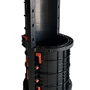 Пластиковая опалубка колонн GEOTUB Geoplast колонна круглая 3,0 м, диаметр 700 мм фото 2