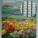 Сетка фасадная затеняющая Промышленник зеленая 30-35% 3х25 м фото 5