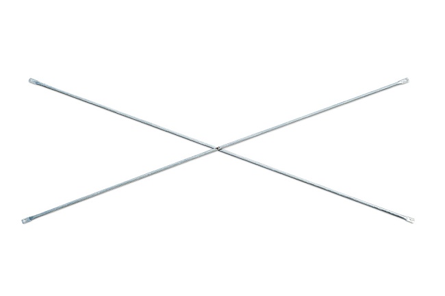 Диагональ сдвоенная для рамных лесов 2 м комплект 2 шт. фото 1
