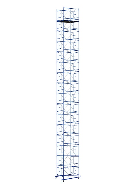 Вышка-тура Промышленник ВСП Пром 1.6×2.0, 19.6м фото 1