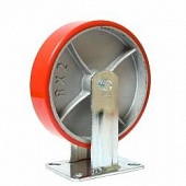 Колесо большегрузное полиуретановое неповоротное Купить Колесо большегрузное полиуретановое неповоротное