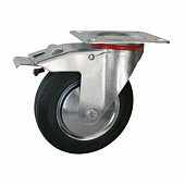 Колесо промышленное поворотное с тормозом Купить Колесо промышленное поворотное с тормозом